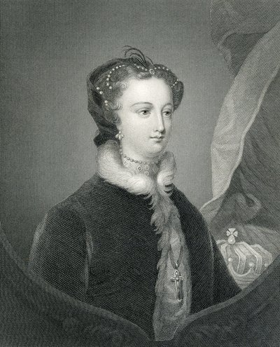 Mary Queen of Scots, 19e eeuw door John Watson Gordon